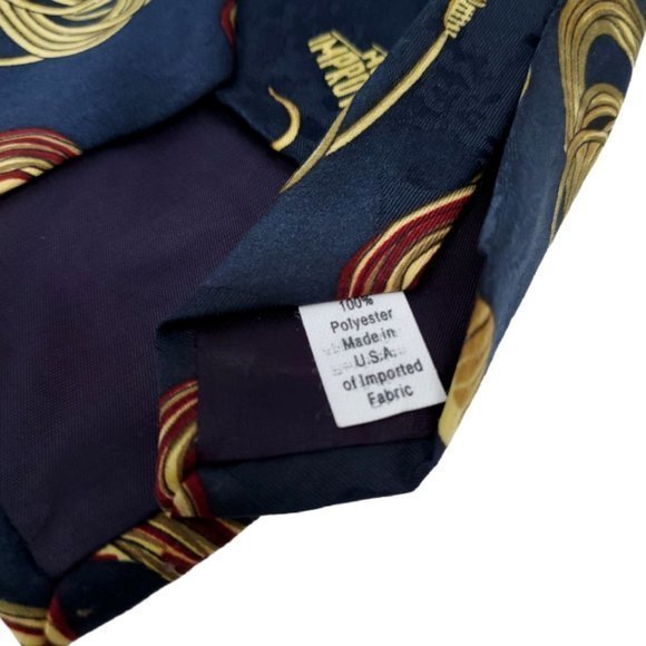 Home Improvement Tool Time Tie Necktie Navy Blue Light of Tims Life - Picture 7 of 12